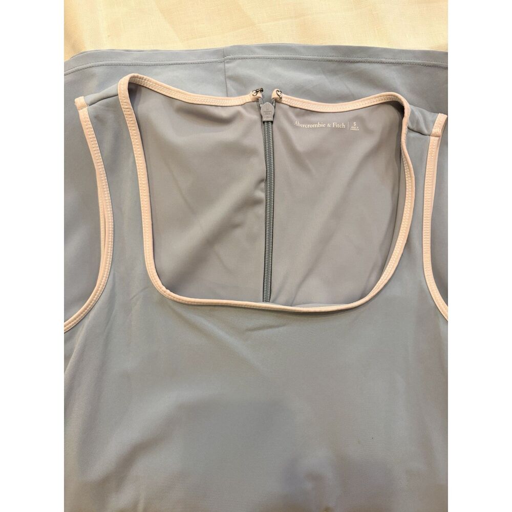 Abercrombie & Fitch YPB On The Go Double-Layered Active Mini Dress - Blue (Size